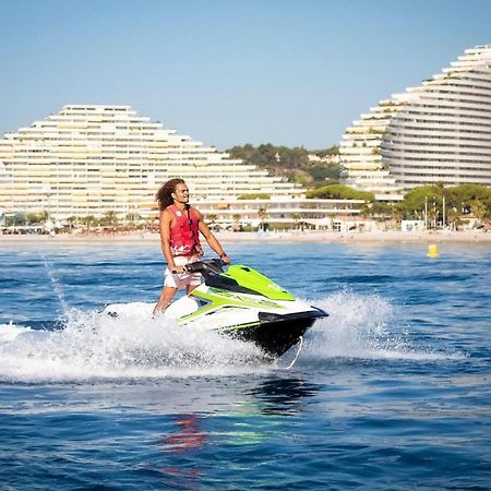 Superbe Appartement Front De Mer Villeneuve-Loubet Exterior foto