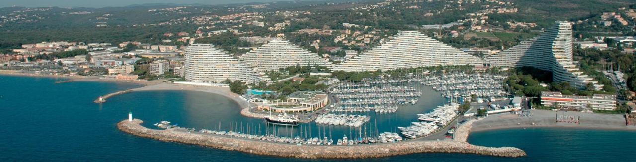 Superbe Appartement Front De Mer Villeneuve-Loubet Exterior foto